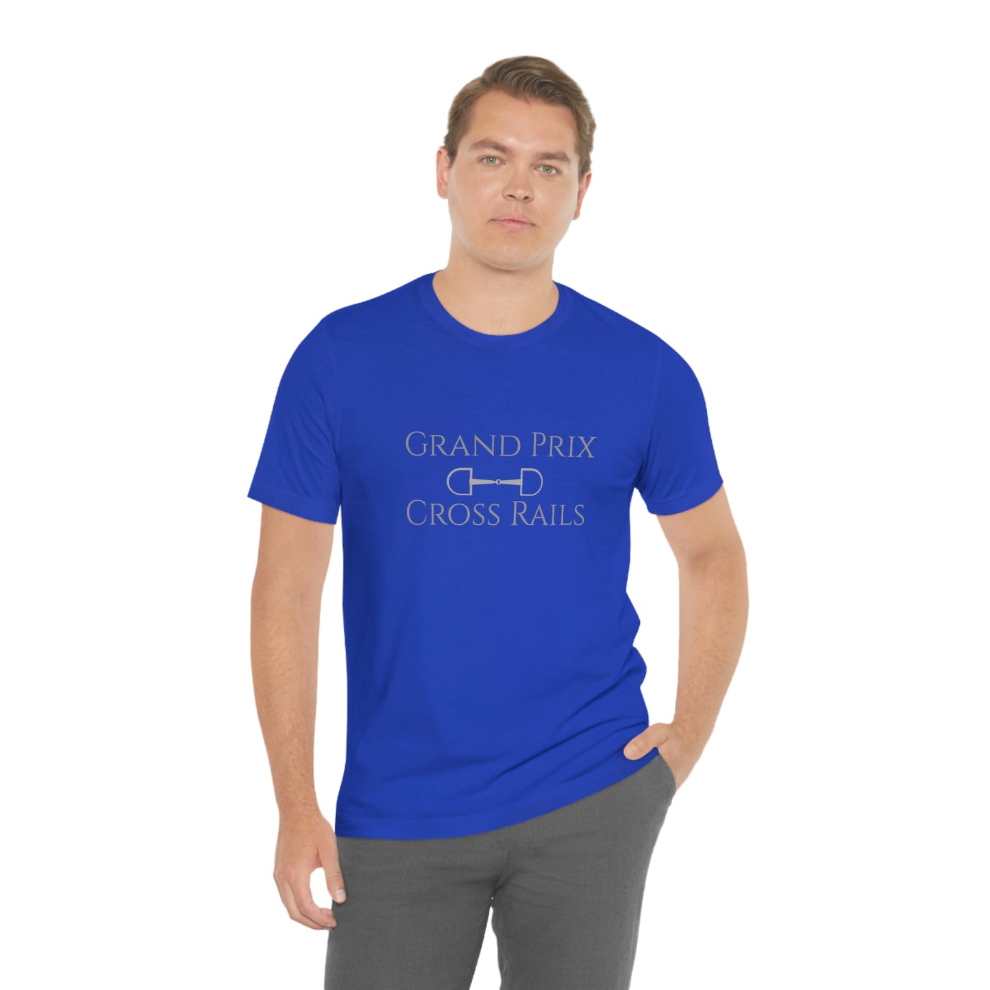 Grand Prix Cross Rails - Unisex Jersey Short Sleeve Tee - SonaEquestrian