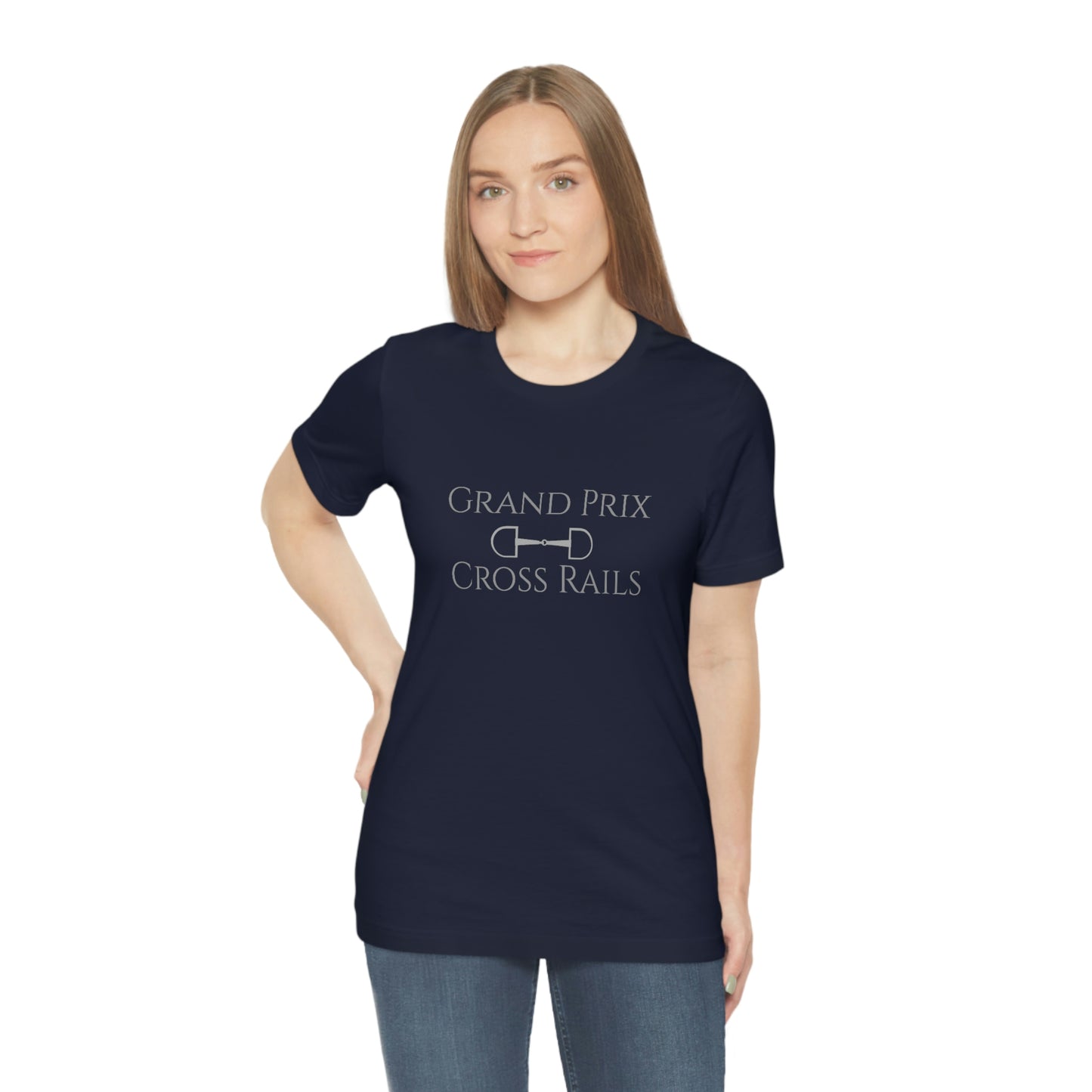 Grand Prix Cross Rails - Unisex Jersey Short Sleeve Tee - SonaEquestrian