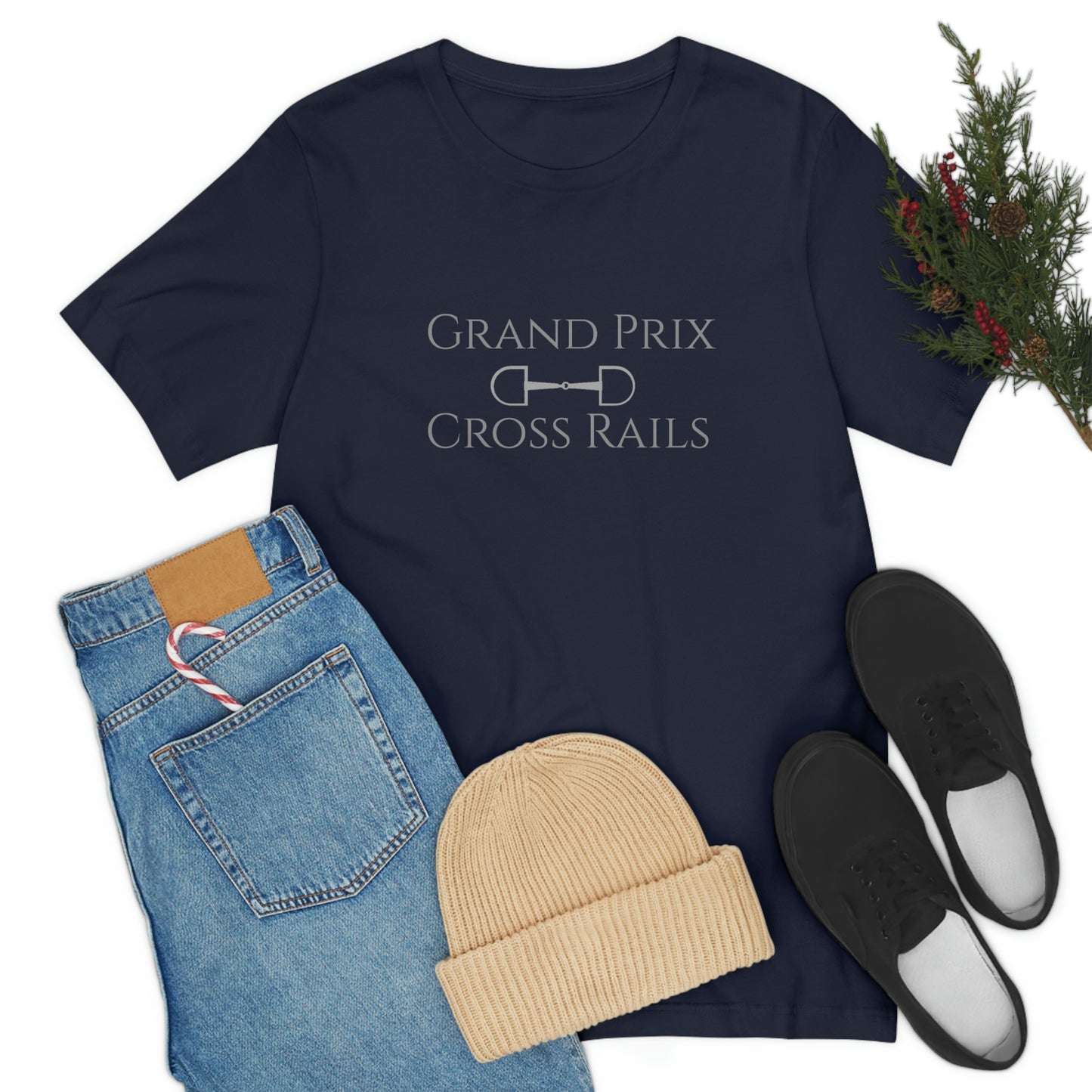 Grand Prix Cross Rails - Unisex Jersey Short Sleeve Tee - SonaEquestrian
