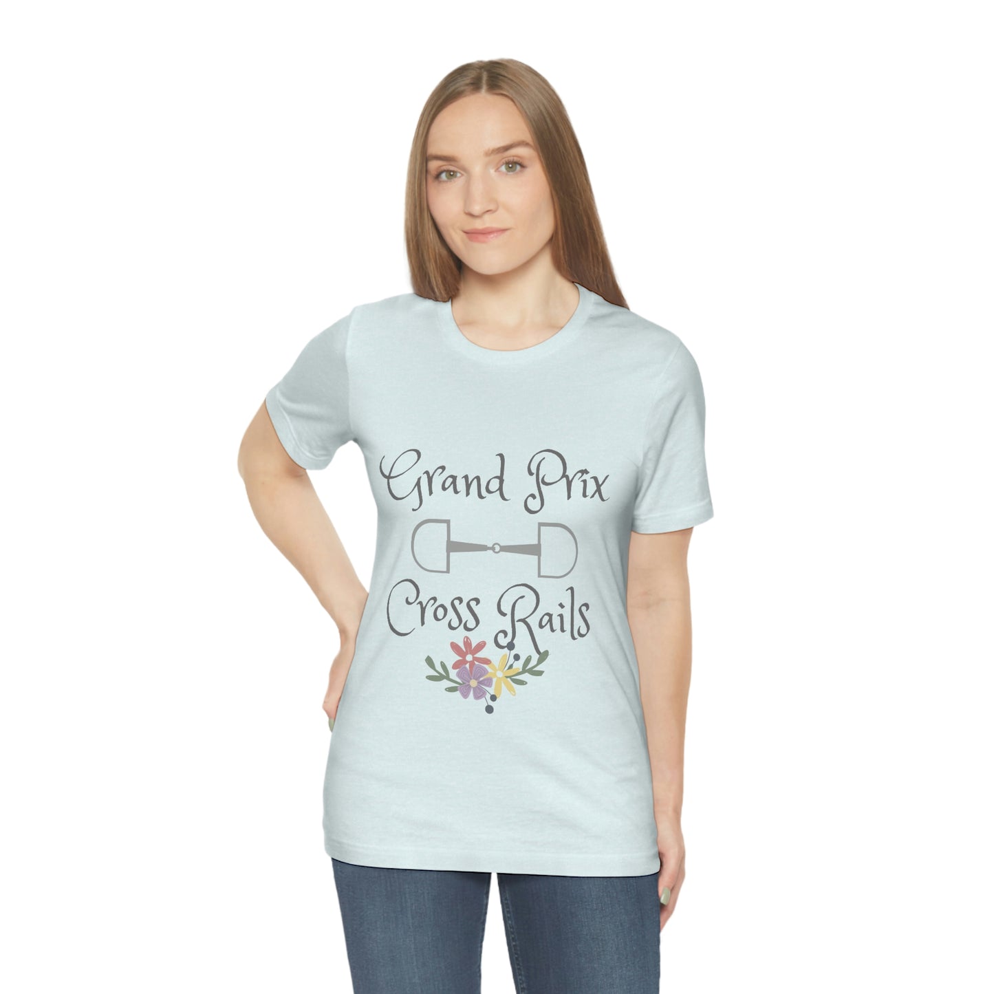 Grand Prix Cross Rails Unisex Jersey Short Sleeve Tee - SonaEquestrian