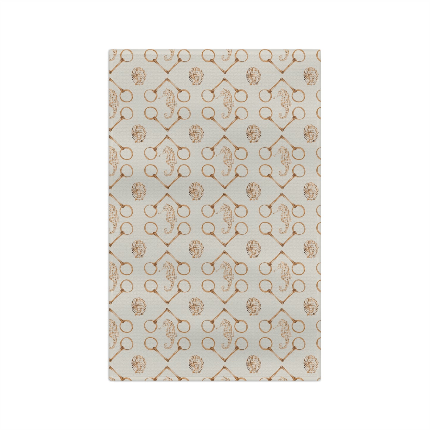 Sea Horse and Bit Soft Tea Towel - SonaEquestrian