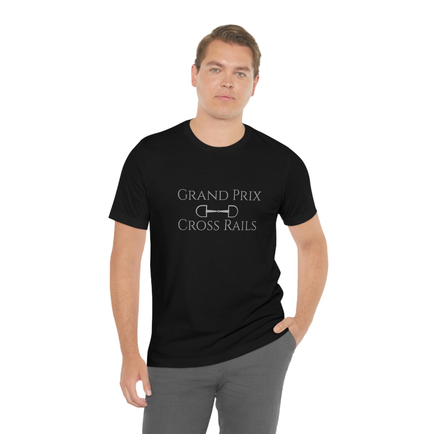 Grand Prix Cross Rails - Unisex Jersey Short Sleeve Tee - SonaEquestrian
