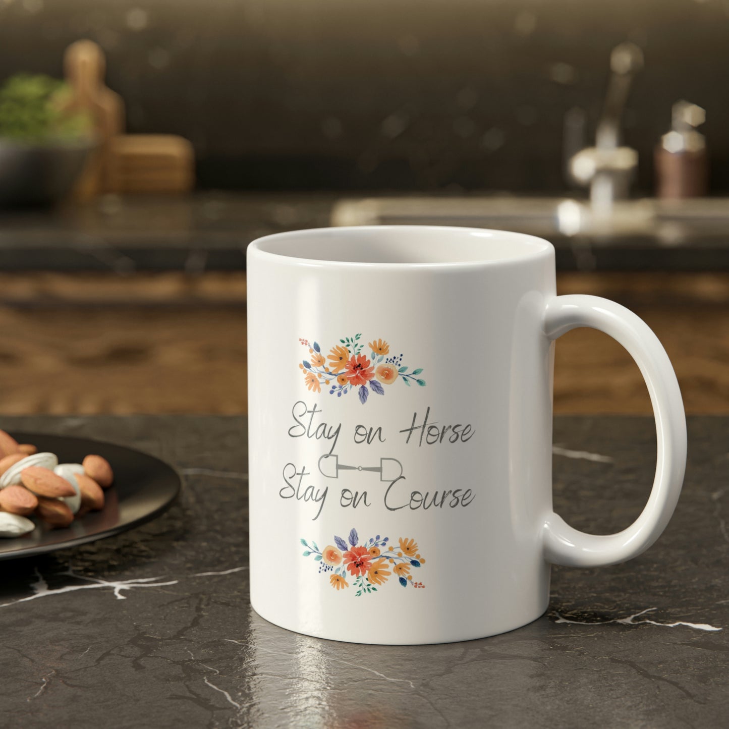 White Ceramic Mug, 11oz