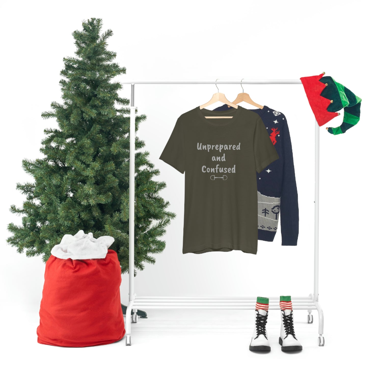 Unprepared and confused Unisex Jersey Short Sleeve Tee
