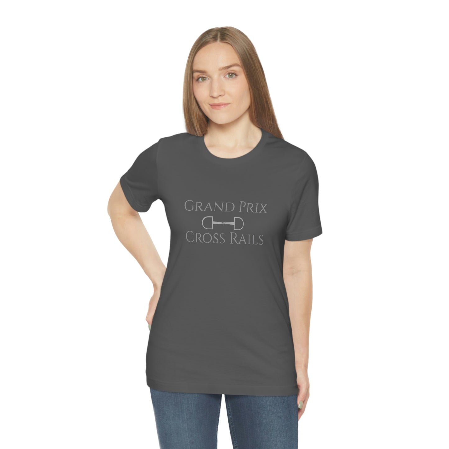 Grand Prix Cross Rails - Unisex Jersey Short Sleeve Tee - SonaEquestrian