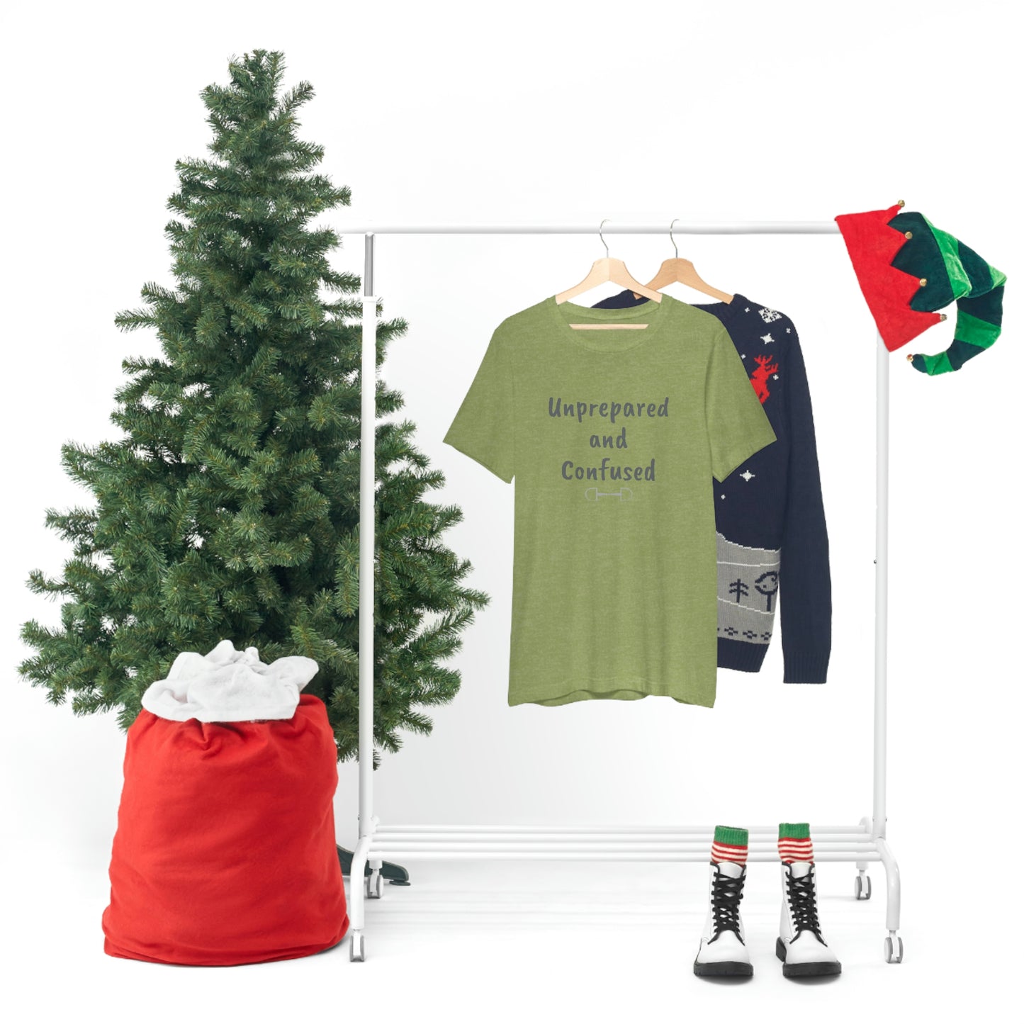 Unprepared and confused Unisex Jersey Short Sleeve Tee