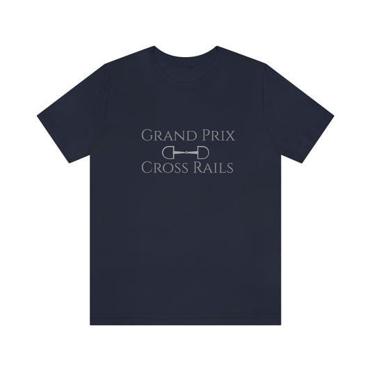 Grand Prix Cross Rails - Unisex Jersey Short Sleeve Tee - SonaEquestrian