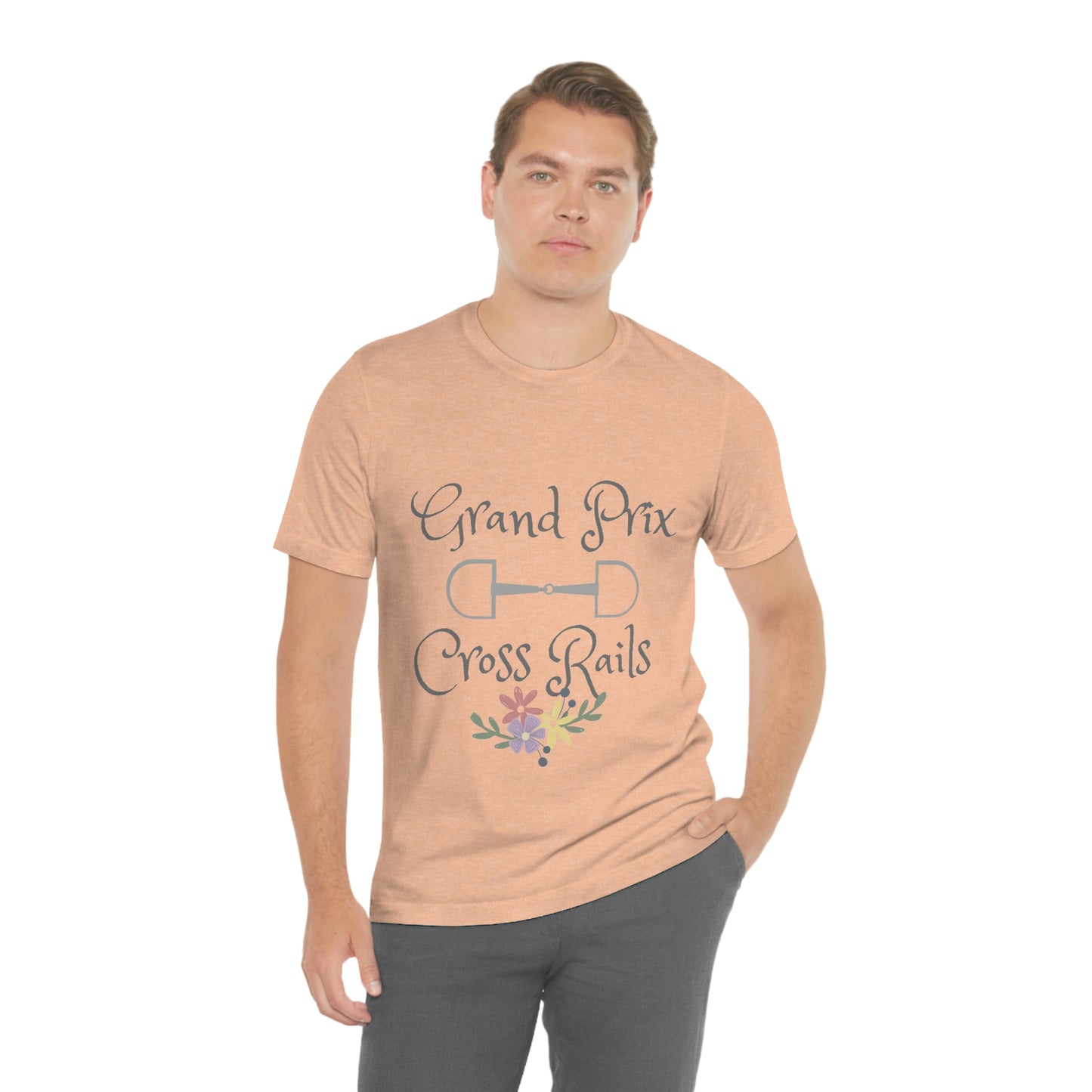 Grand Prix Cross Rails Unisex Jersey Short Sleeve Tee - SonaEquestrian