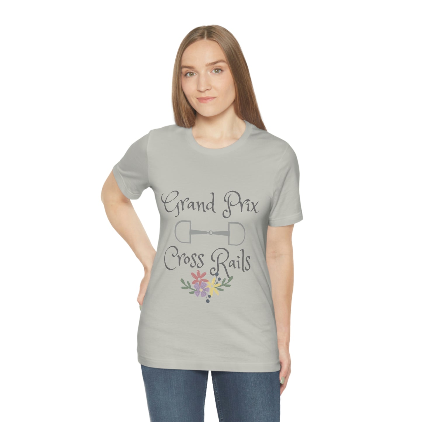 Grand Prix Cross Rails Unisex Jersey Short Sleeve Tee - SonaEquestrian
