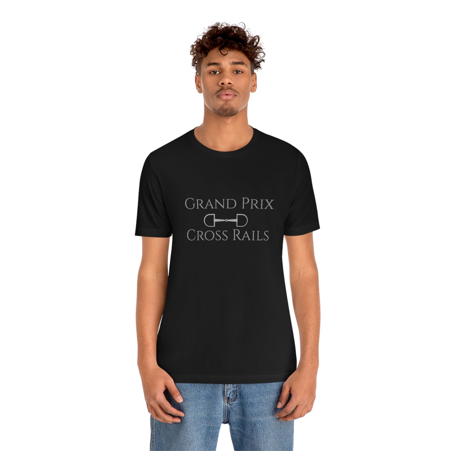 Grand Prix Cross Rails - Unisex Jersey Short Sleeve Tee - SonaEquestrian