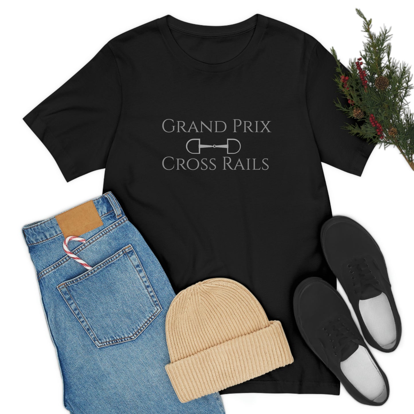 Grand Prix Cross Rails - Unisex Jersey Short Sleeve Tee - SonaEquestrian