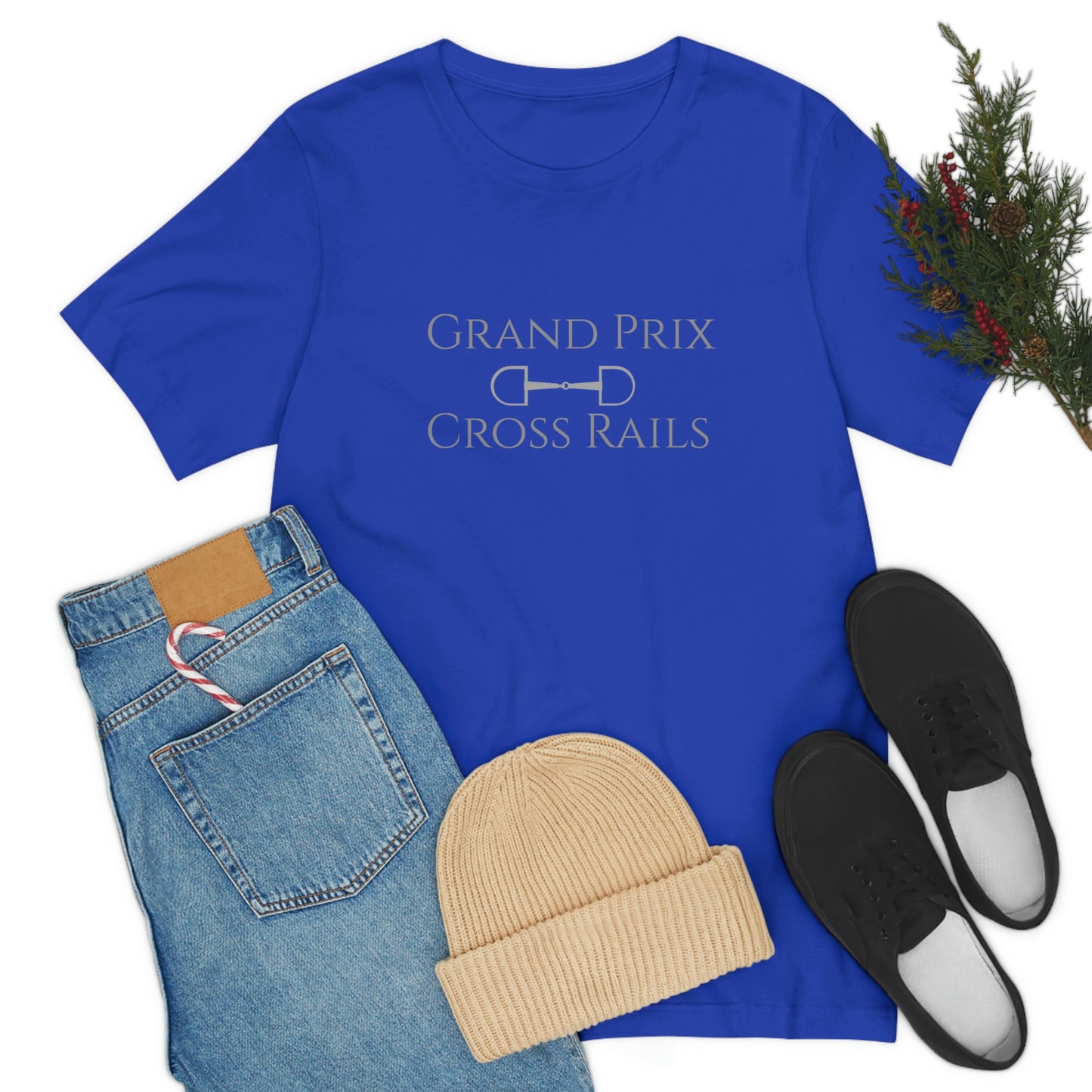 Grand Prix Cross Rails - Unisex Jersey Short Sleeve Tee - SonaEquestrian