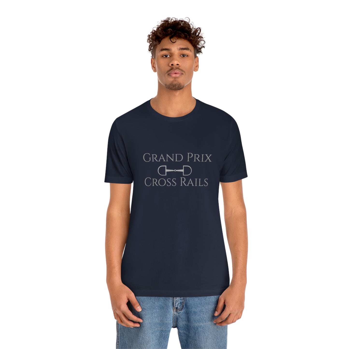 Grand Prix Cross Rails - Unisex Jersey Short Sleeve Tee - SonaEquestrian