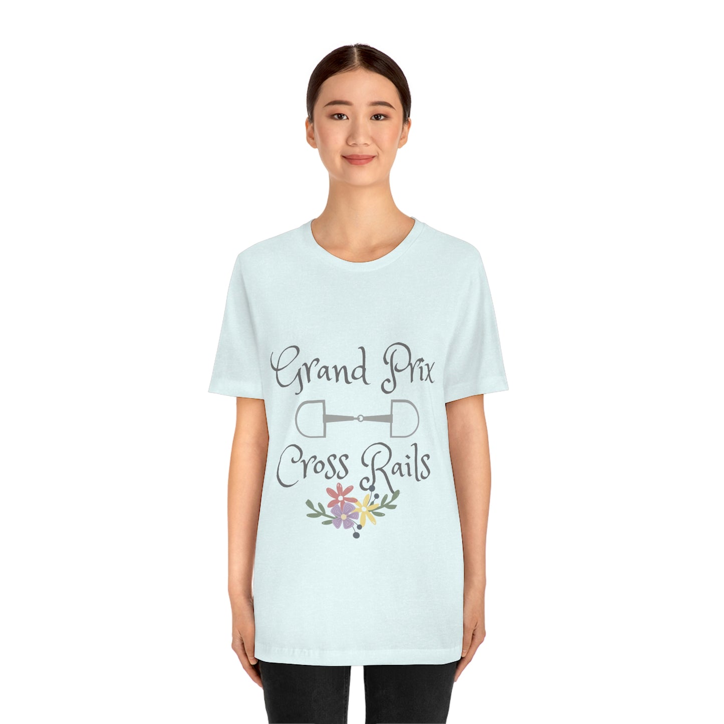 Grand Prix Cross Rails Unisex Jersey Short Sleeve Tee - SonaEquestrian