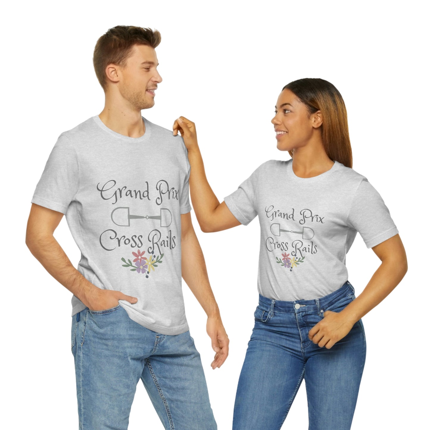 Grand Prix Cross Rails Unisex Jersey Short Sleeve Tee - SonaEquestrian