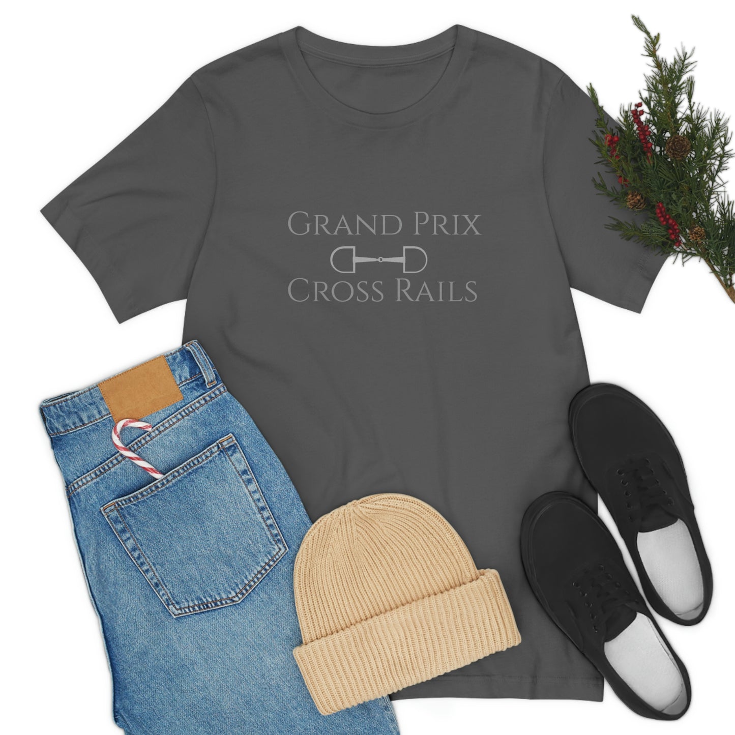 Grand Prix Cross Rails - Unisex Jersey Short Sleeve Tee - SonaEquestrian