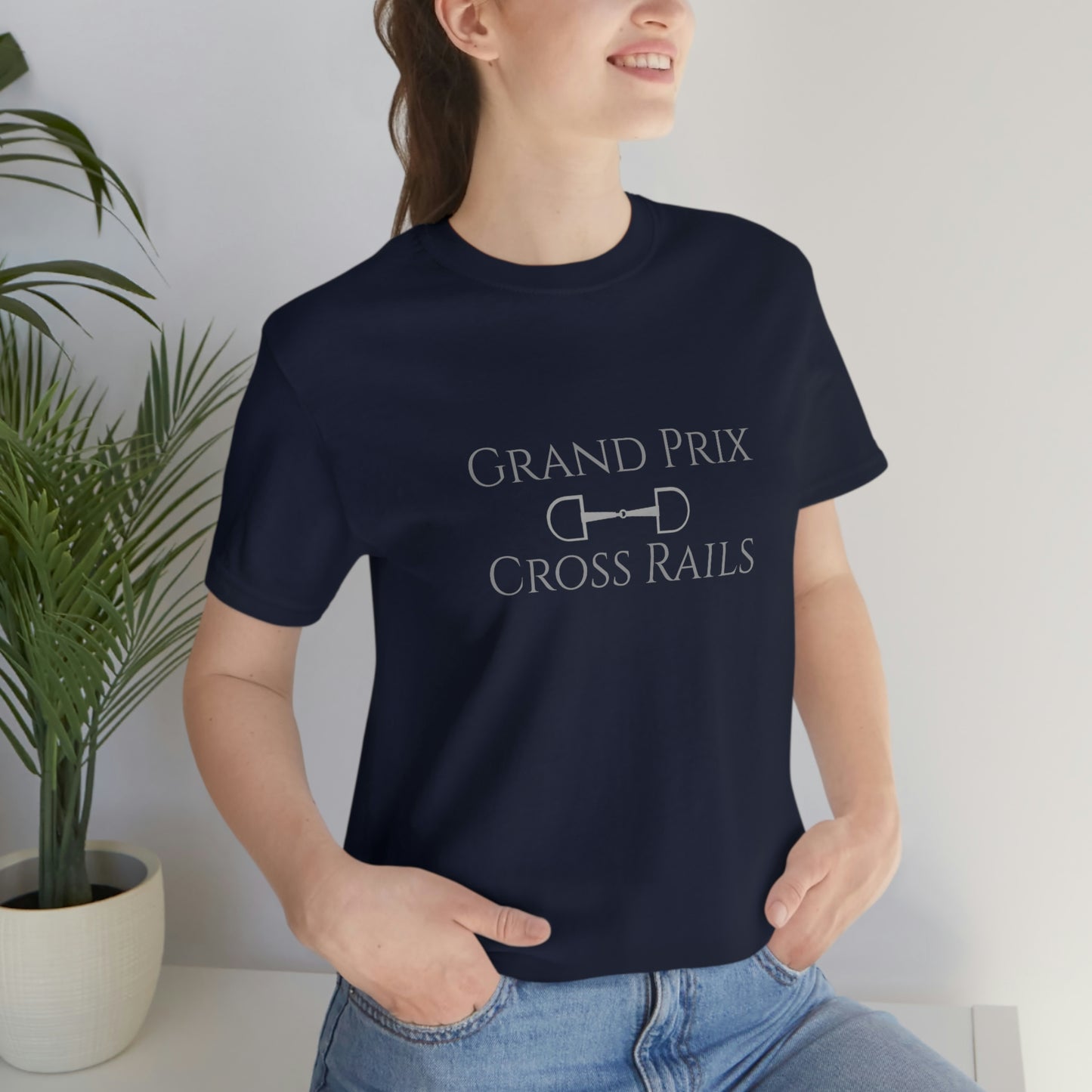 Grand Prix Cross Rails - Unisex Jersey Short Sleeve Tee - SonaEquestrian