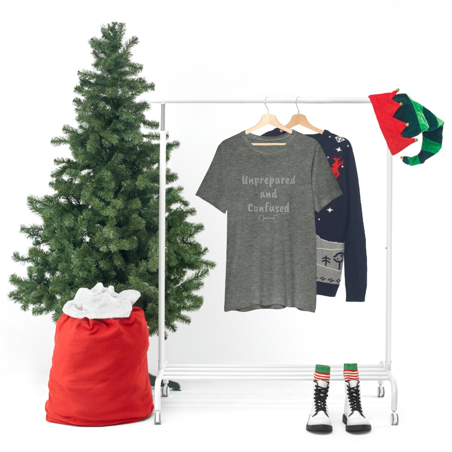 Unprepared and confused Unisex Jersey Short Sleeve Tee