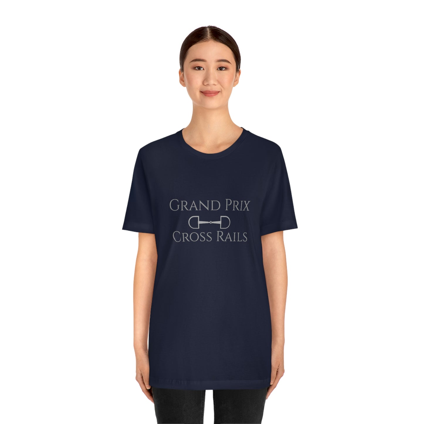 Grand Prix Cross Rails - Unisex Jersey Short Sleeve Tee - SonaEquestrian