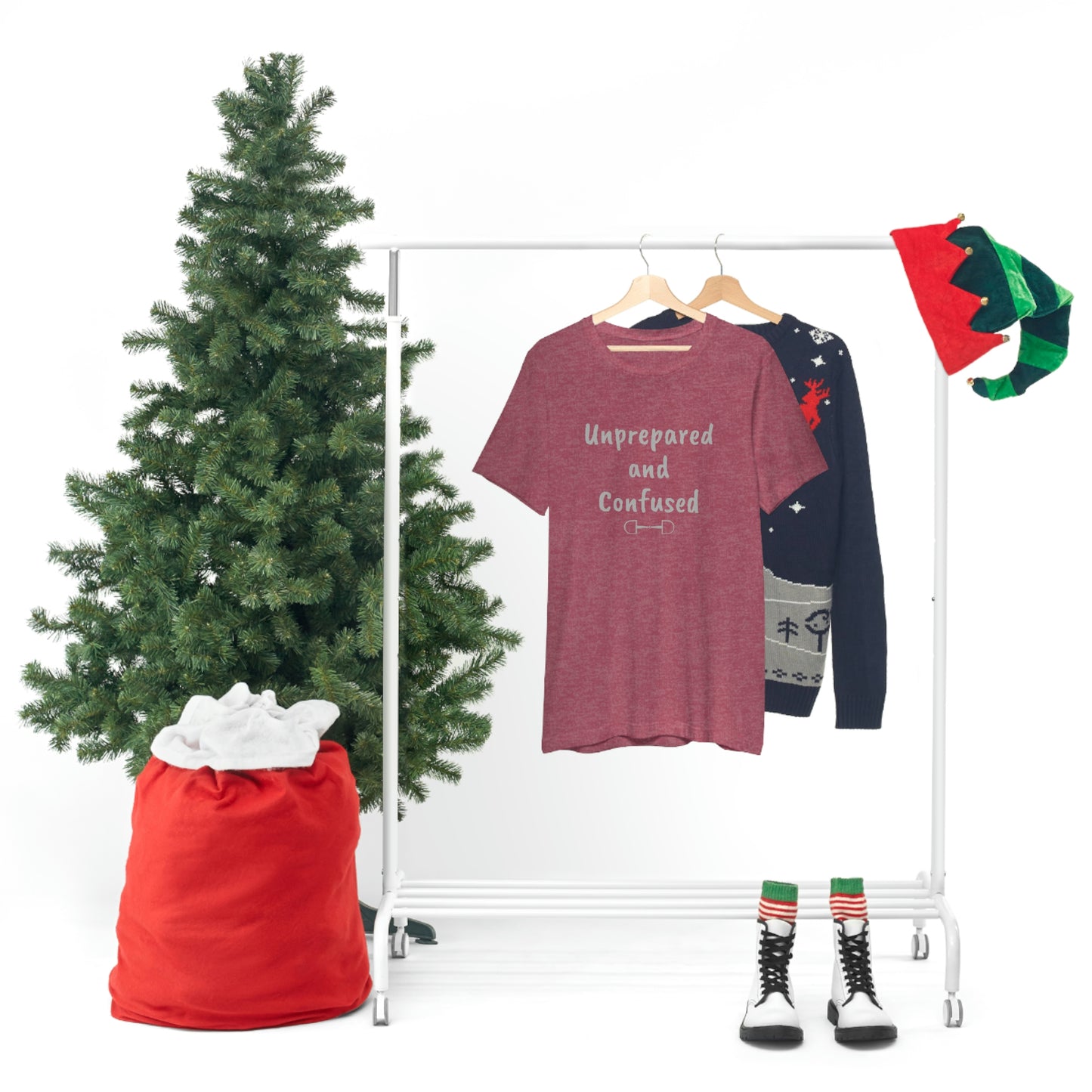 Unprepared and confused Unisex Jersey Short Sleeve Tee