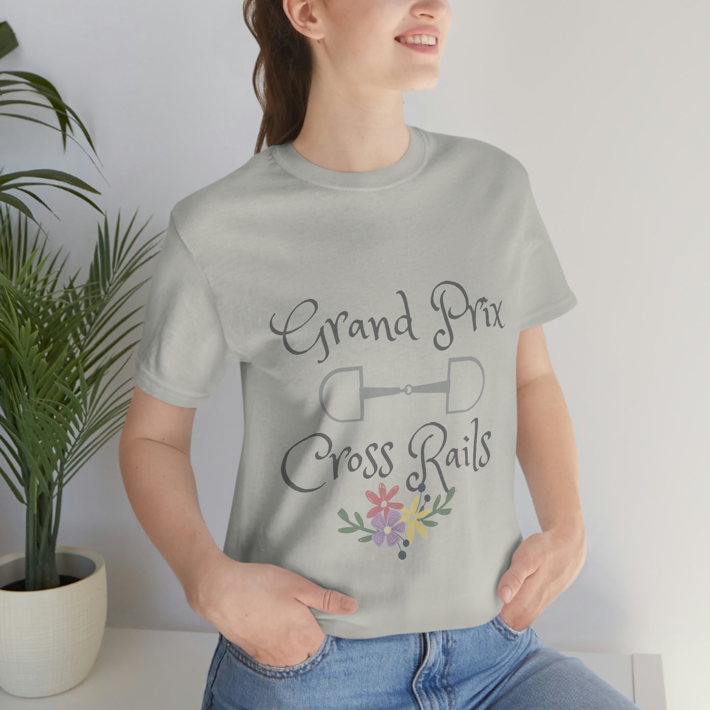 Grand Prix Cross Rails Unisex Jersey Short Sleeve Tee - SonaEquestrian