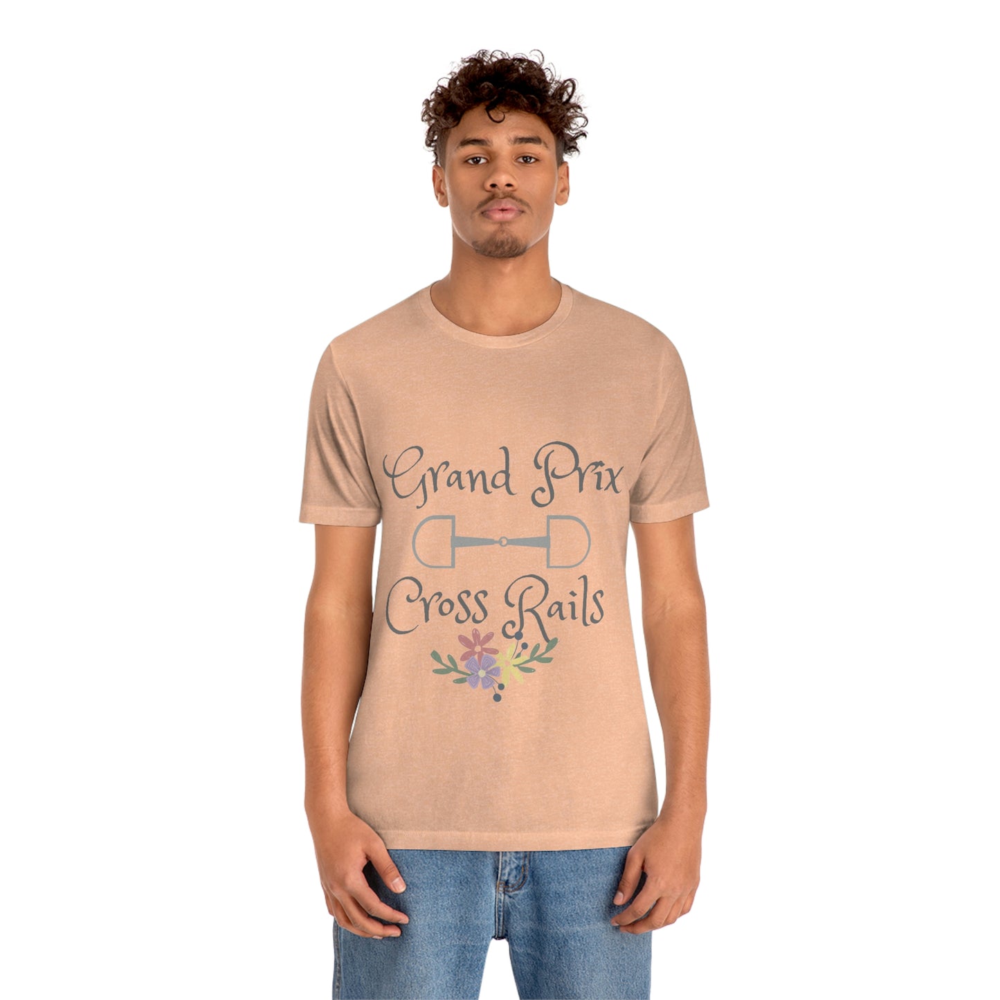 Grand Prix Cross Rails Unisex Jersey Short Sleeve Tee - SonaEquestrian