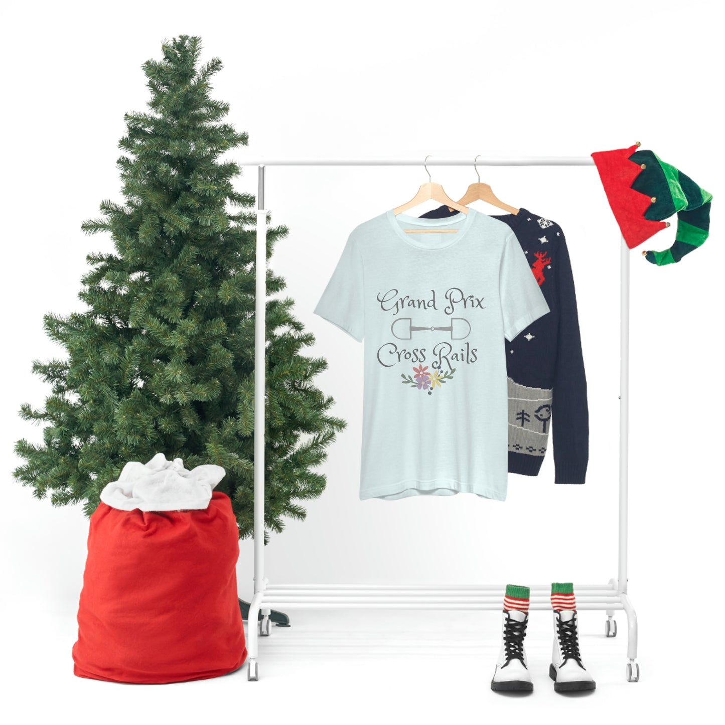 Grand Prix Cross Rails Unisex Jersey Short Sleeve Tee - SonaEquestrian