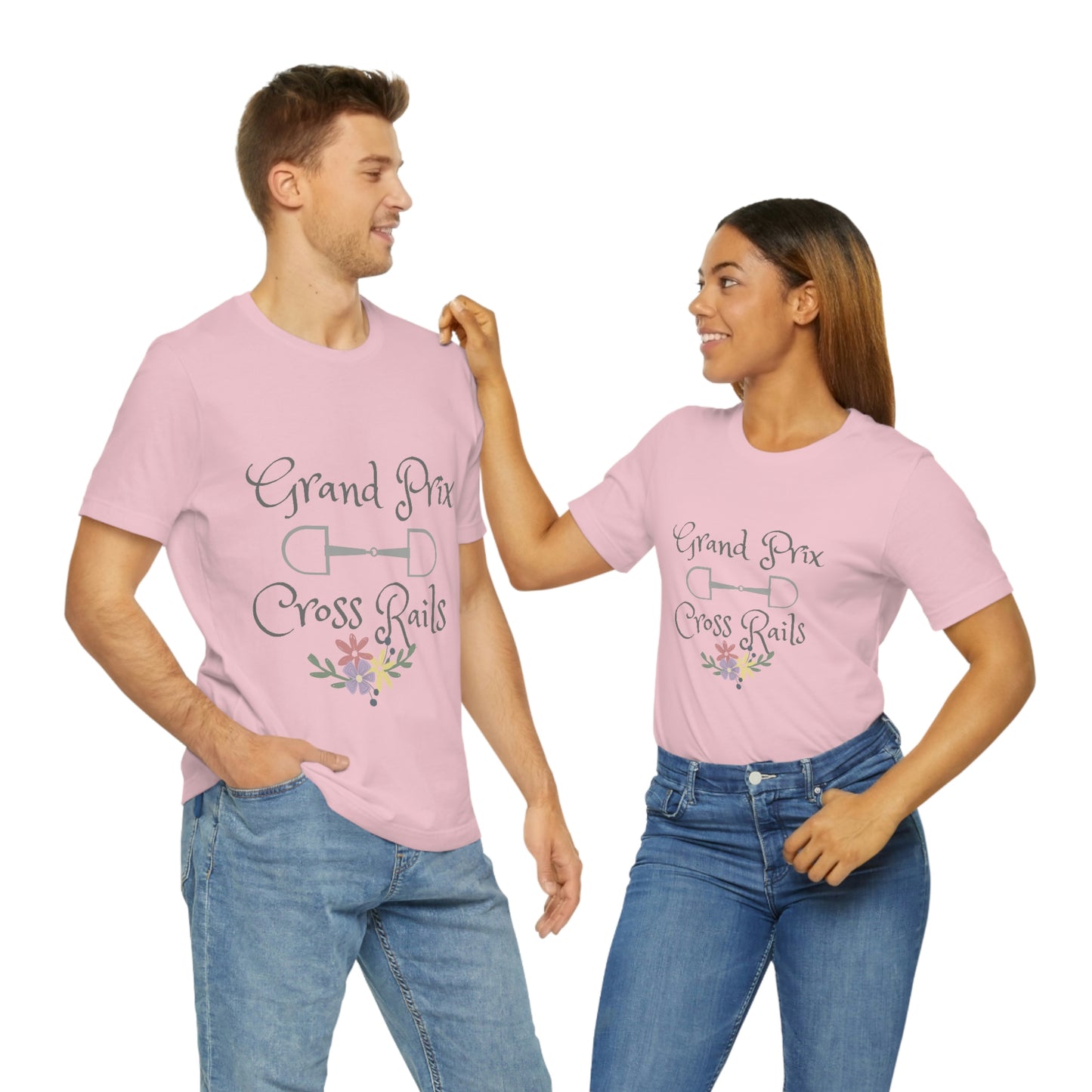 Grand Prix Cross Rails Unisex Jersey Short Sleeve Tee - SonaEquestrian