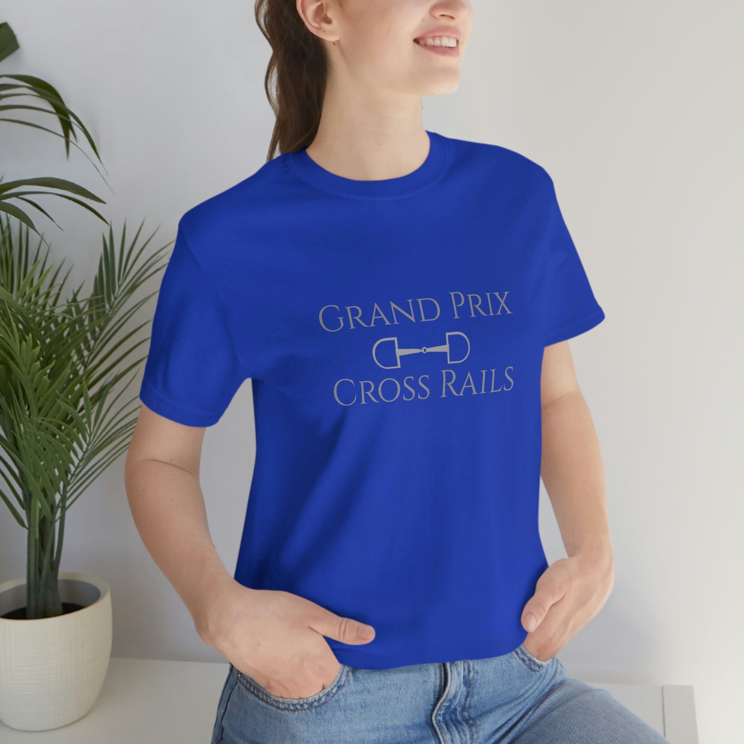 Grand Prix Cross Rails - Unisex Jersey Short Sleeve Tee - SonaEquestrian