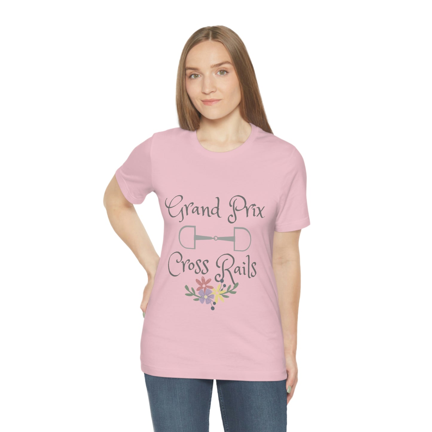 Grand Prix Cross Rails Unisex Jersey Short Sleeve Tee - SonaEquestrian