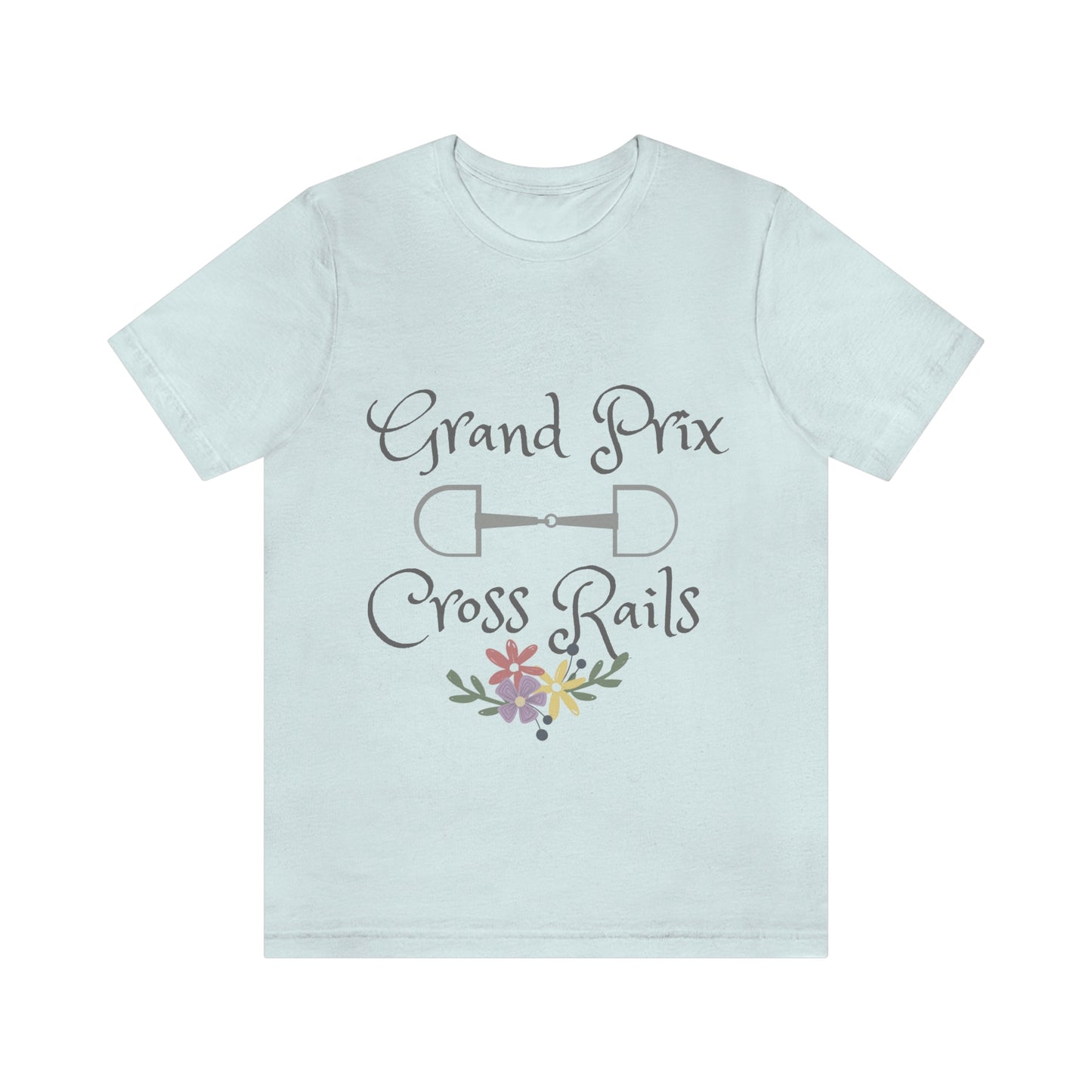 Grand Prix Cross Rails Unisex Jersey Short Sleeve Tee - SonaEquestrian