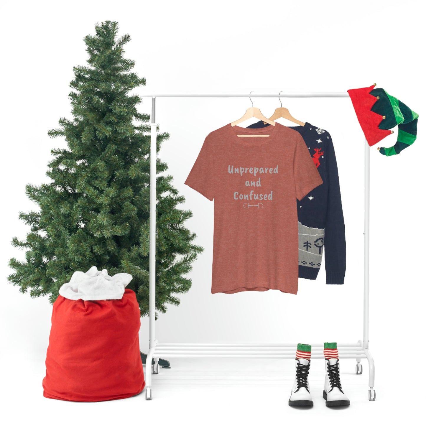 Unprepared and confused Unisex Jersey Short Sleeve Tee