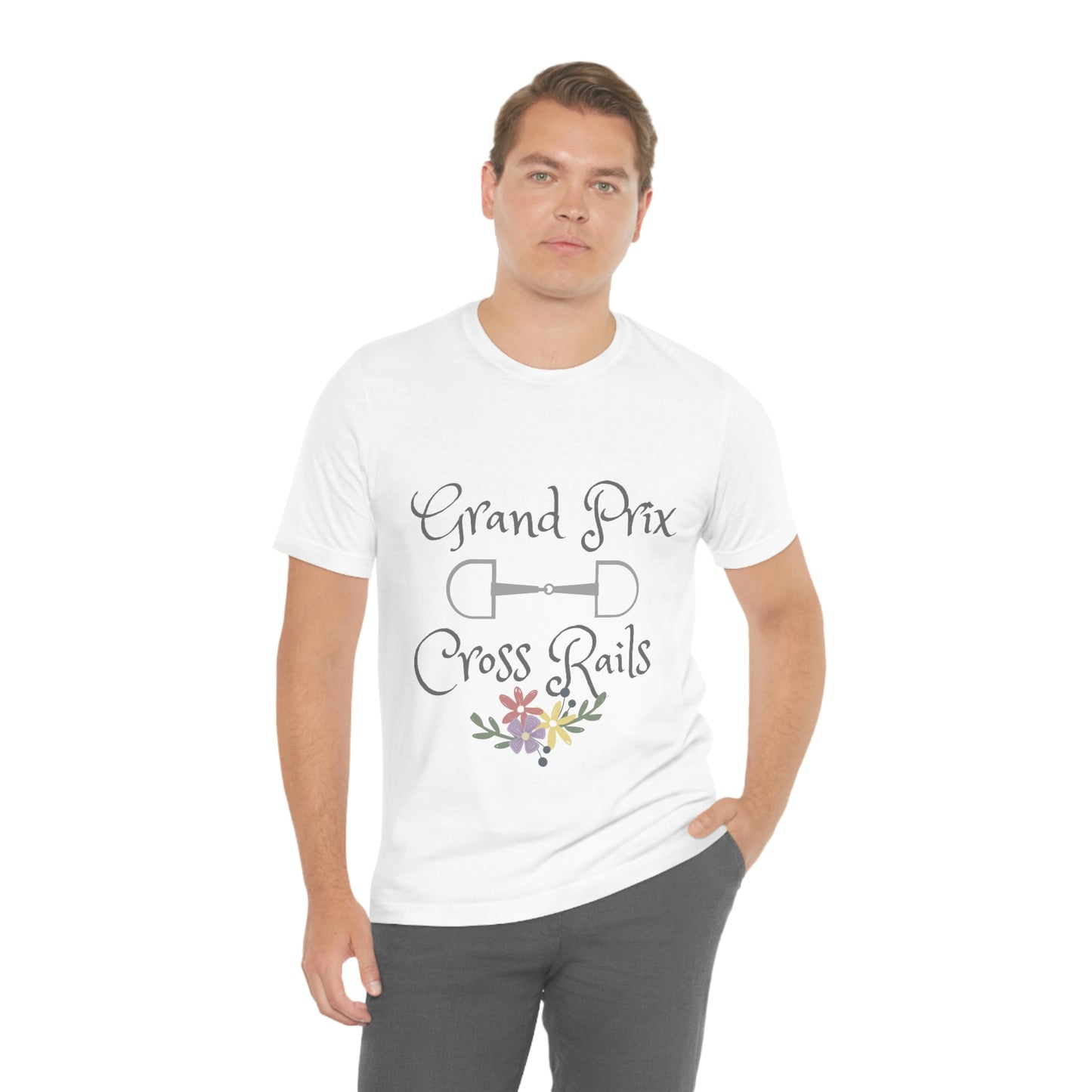 Grand Prix Cross Rails Unisex Jersey Short Sleeve Tee - SonaEquestrian