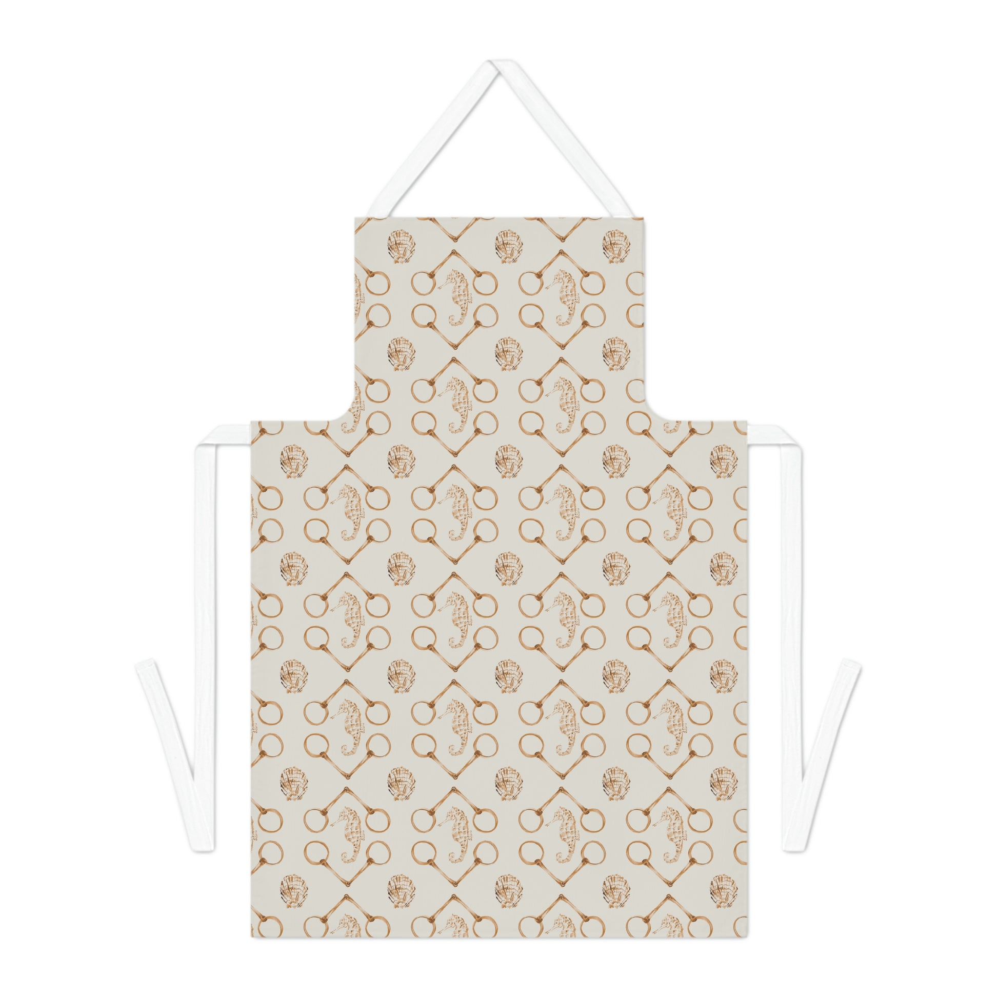 Sea horse and bits Adult Apron- spice - SonaEquestrian
