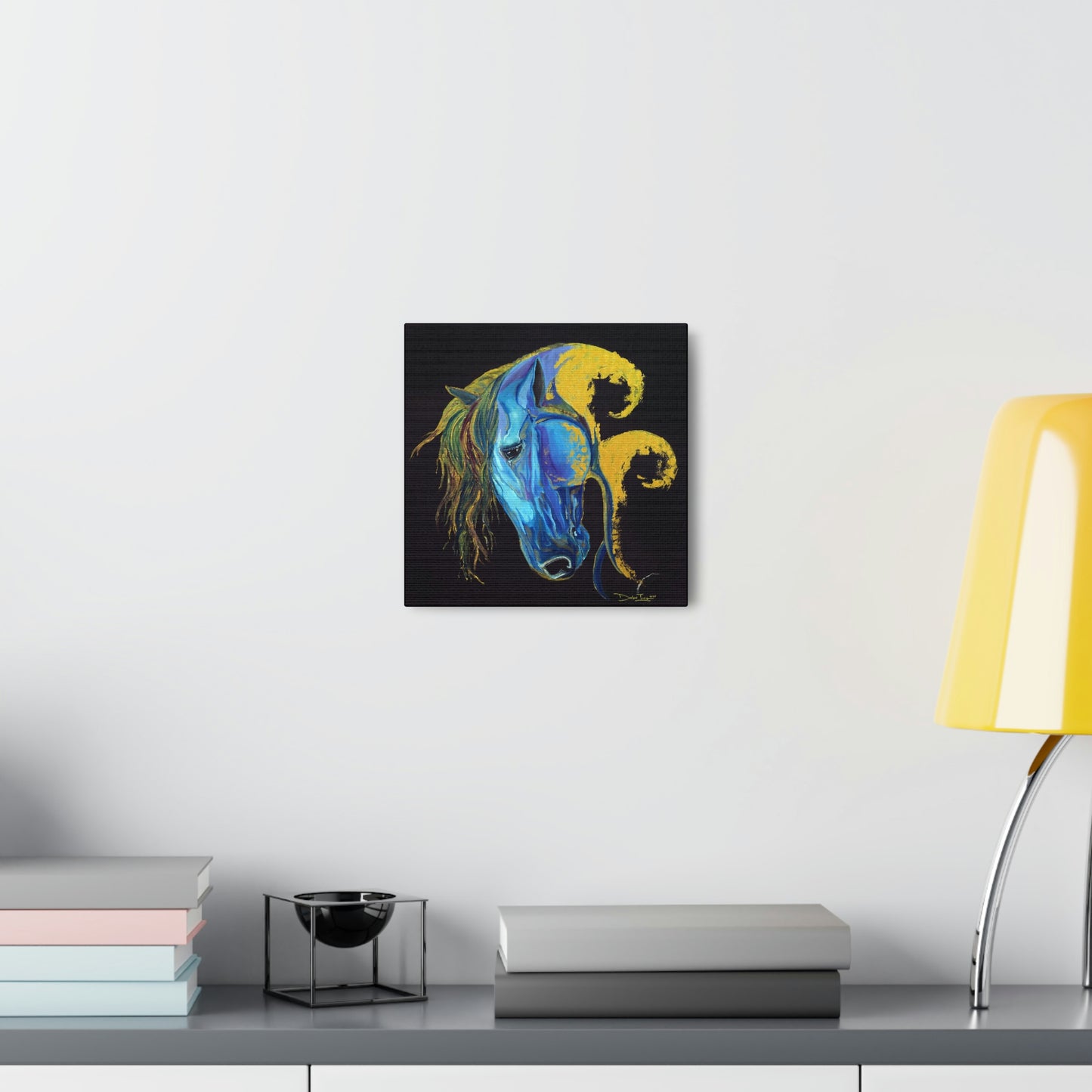 Sea Horse Crest Original Print- Canvas Gallery Wraps