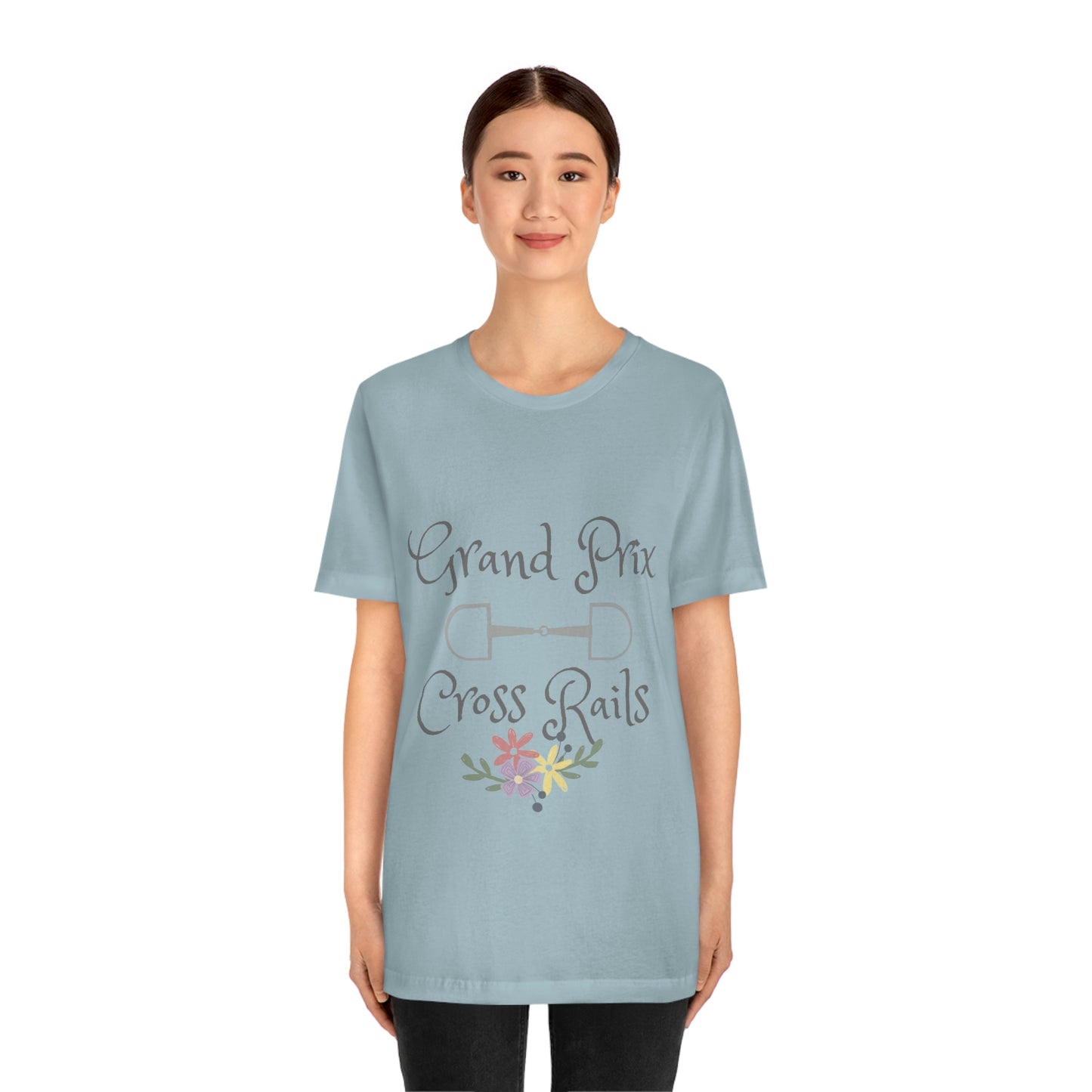 Grand Prix Cross Rails Unisex Jersey Short Sleeve Tee - SonaEquestrian