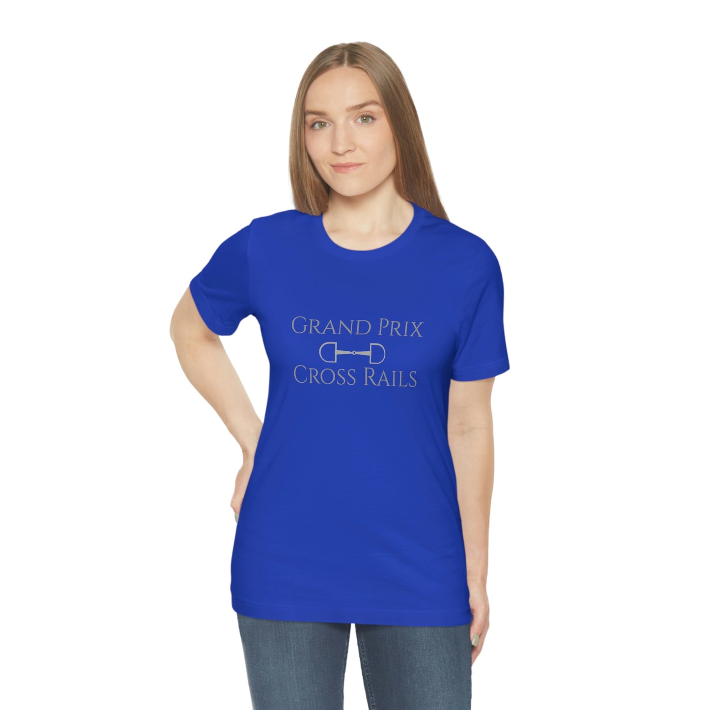 Grand Prix Cross Rails - Unisex Jersey Short Sleeve Tee - SonaEquestrian