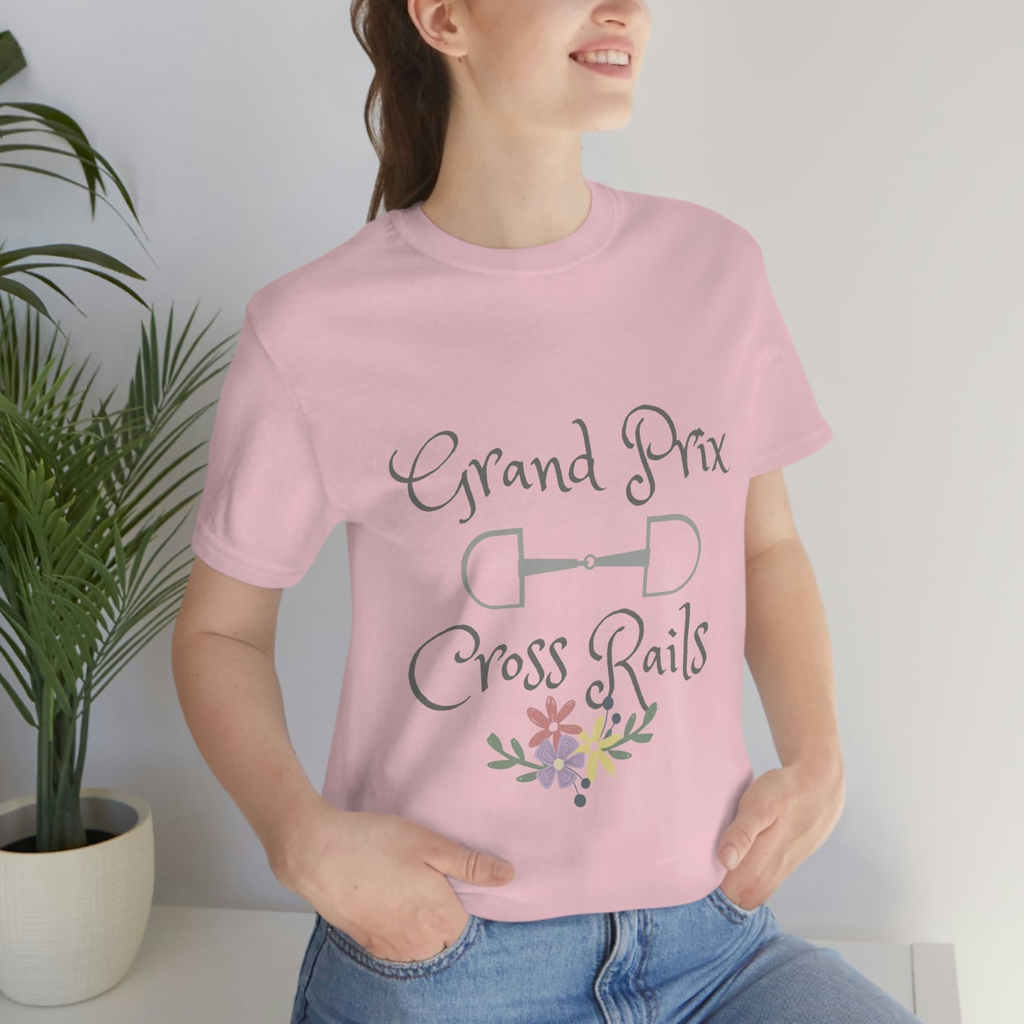 Grand Prix Cross Rails Unisex Jersey Short Sleeve Tee - SonaEquestrian