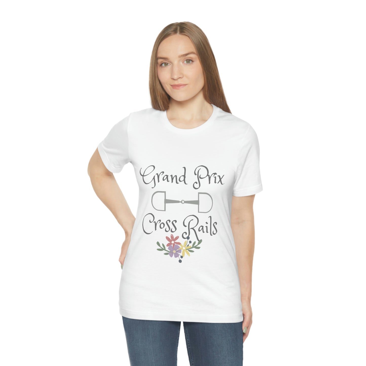 Grand Prix Cross Rails Unisex Jersey Short Sleeve Tee - SonaEquestrian