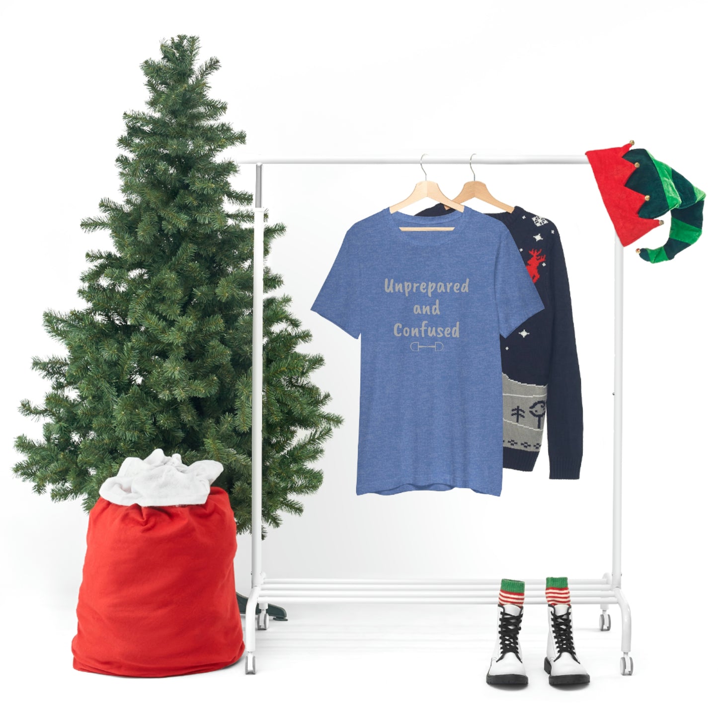 Unprepared and confused Unisex Jersey Short Sleeve Tee