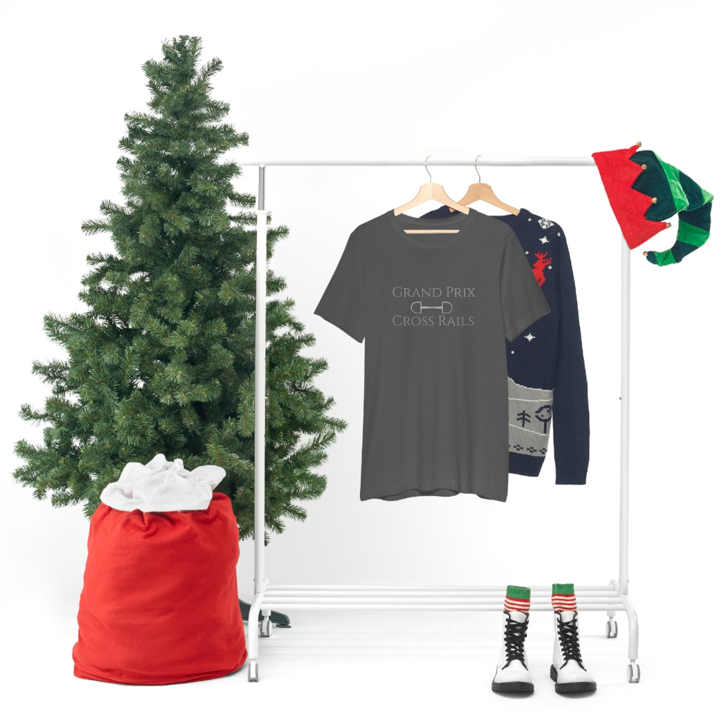 Grand Prix Cross Rails - Unisex Jersey Short Sleeve Tee - SonaEquestrian