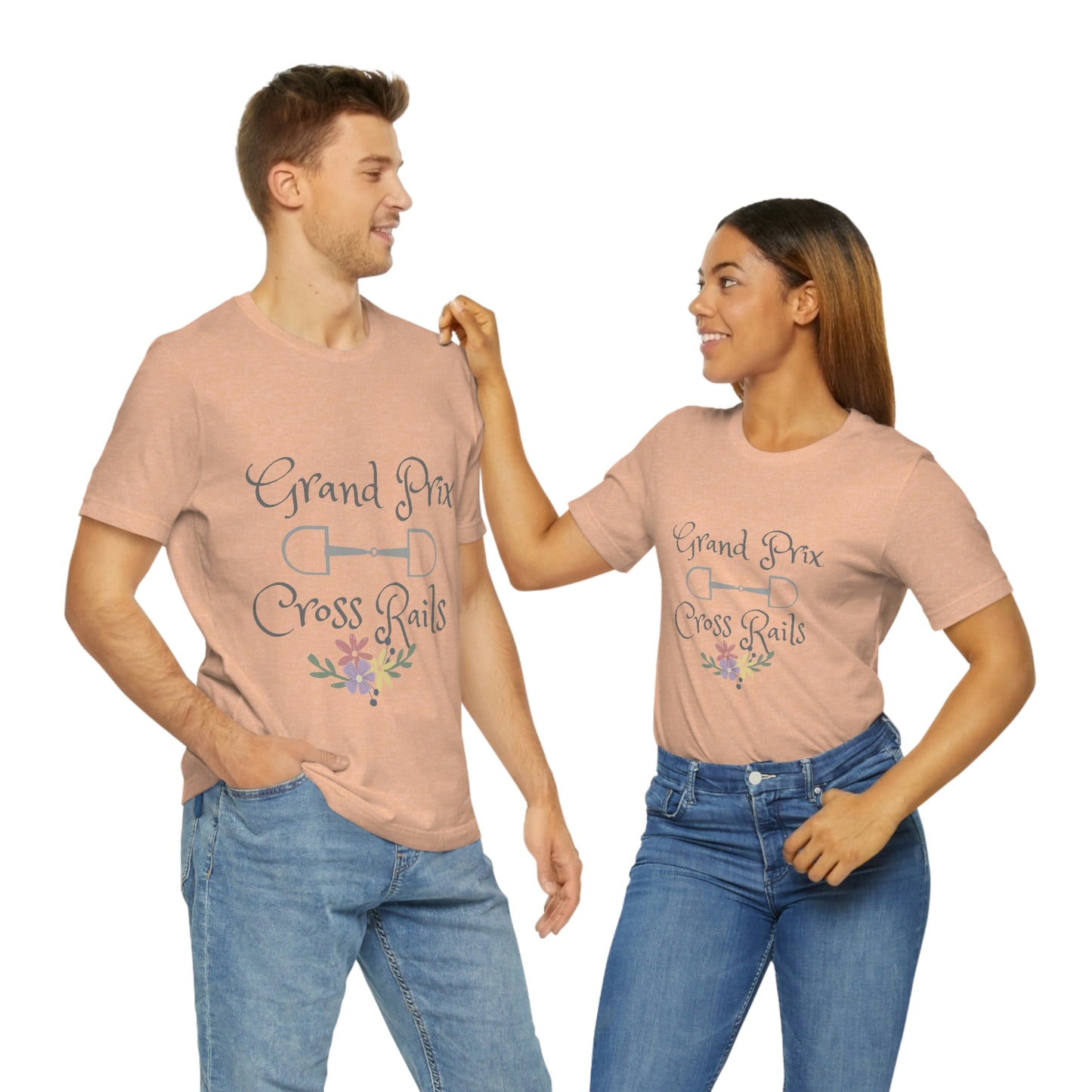 Grand Prix Cross Rails Unisex Jersey Short Sleeve Tee - SonaEquestrian