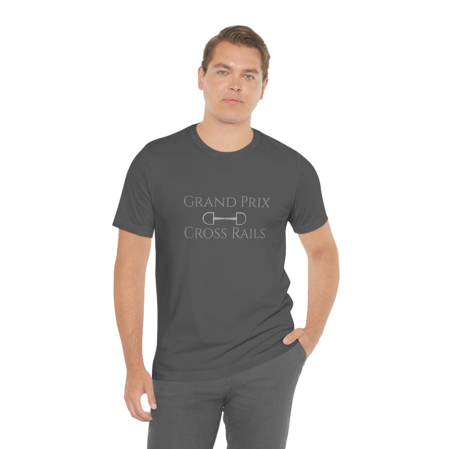 Grand Prix Cross Rails - Unisex Jersey Short Sleeve Tee - SonaEquestrian