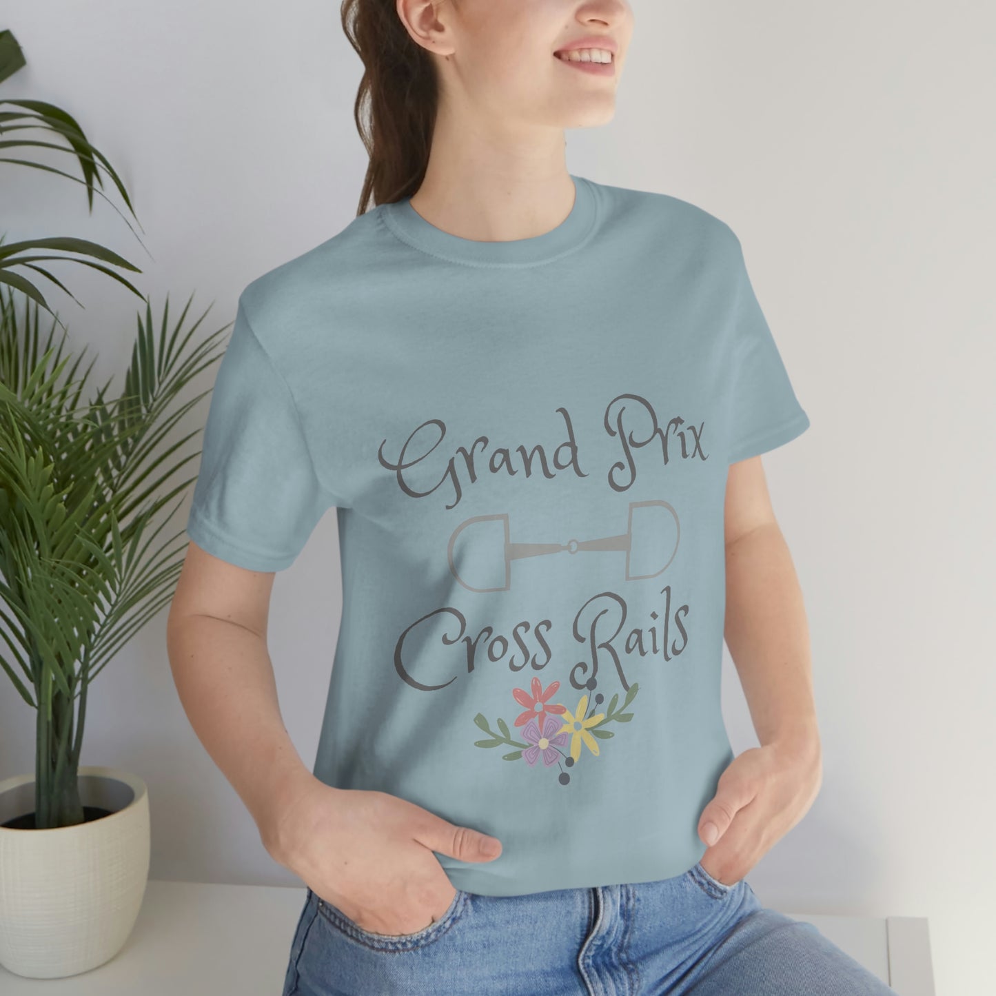 Grand Prix Cross Rails Unisex Jersey Short Sleeve Tee - SonaEquestrian