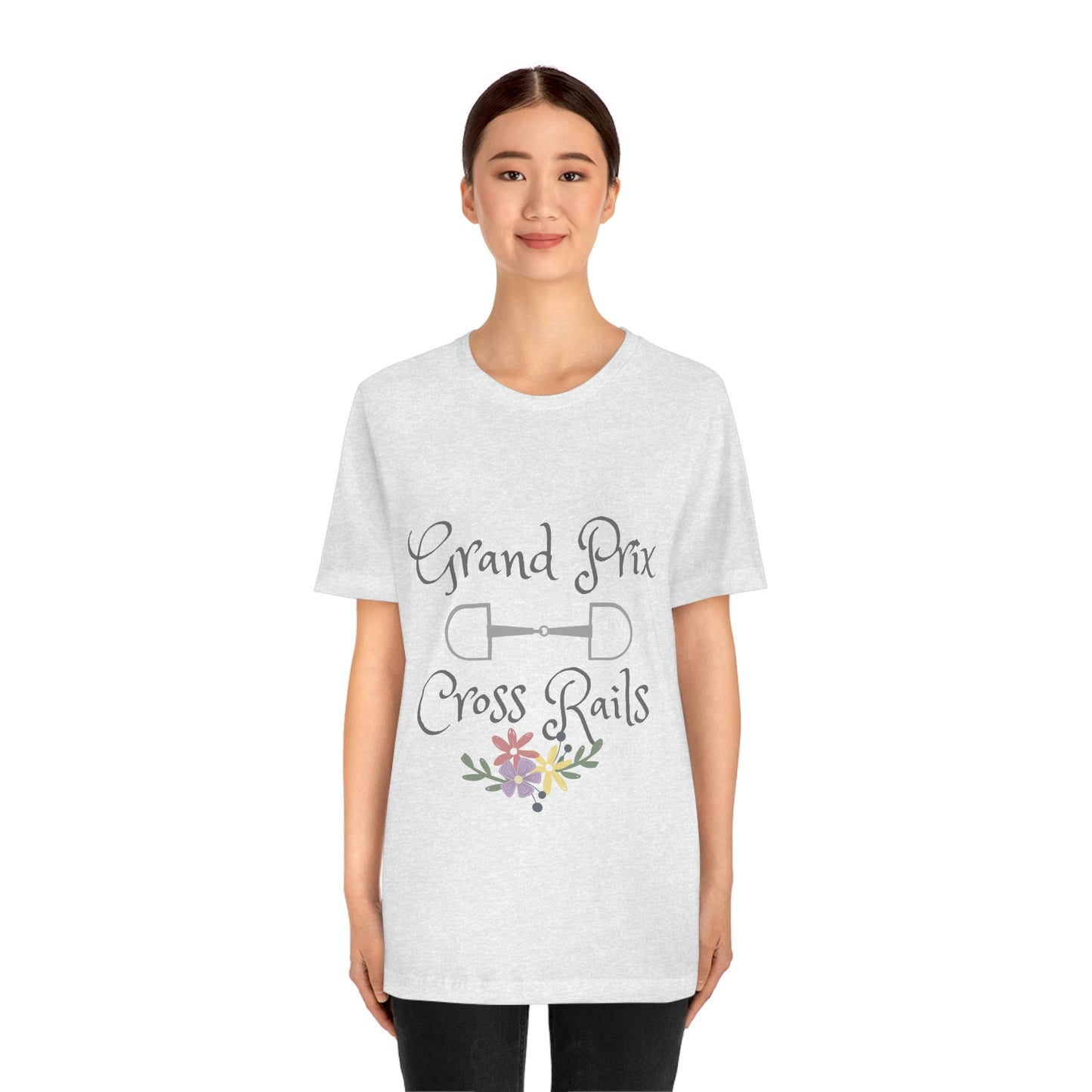 Grand Prix Cross Rails Unisex Jersey Short Sleeve Tee - SonaEquestrian