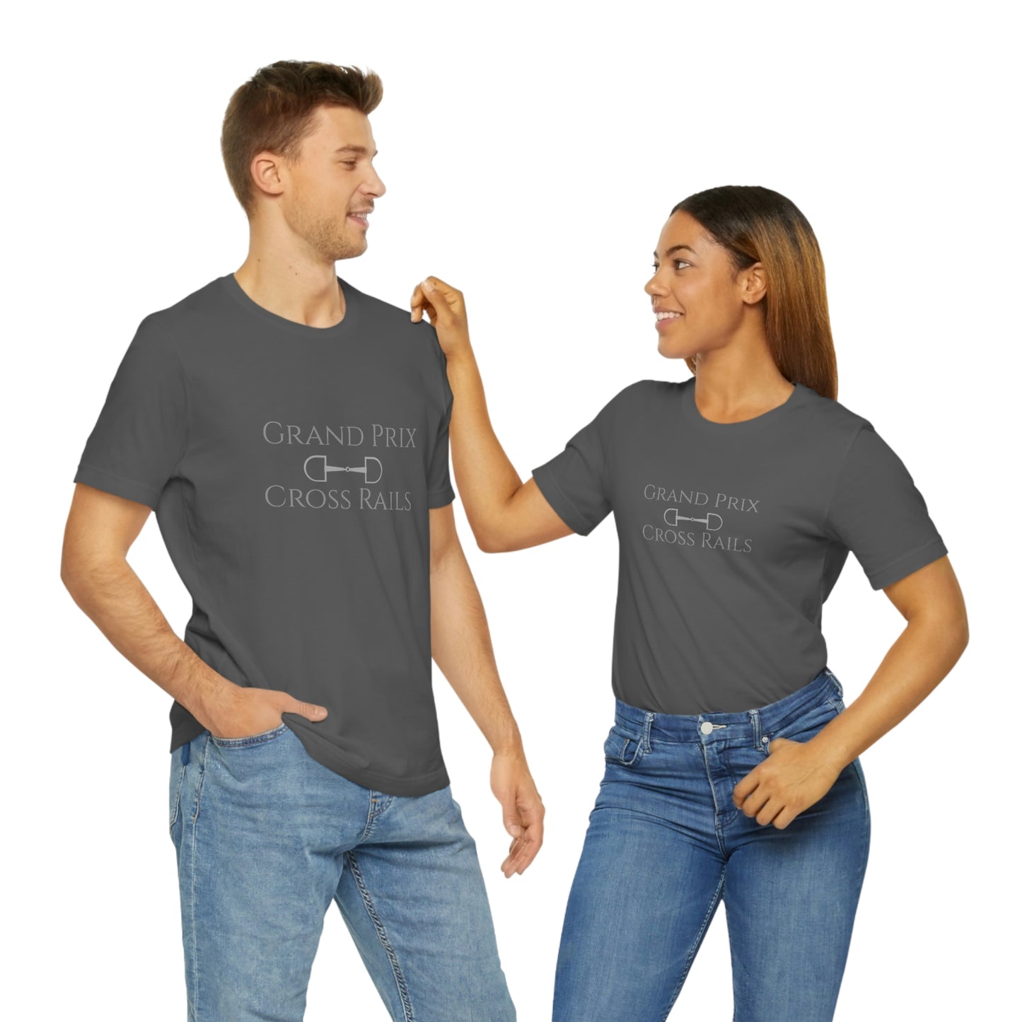 Grand Prix Cross Rails - Unisex Jersey Short Sleeve Tee - SonaEquestrian