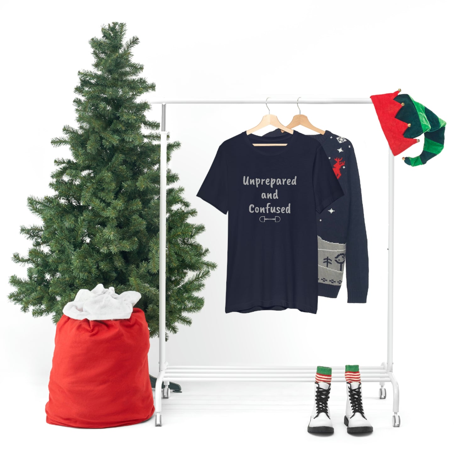 Unprepared and confused Unisex Jersey Short Sleeve Tee