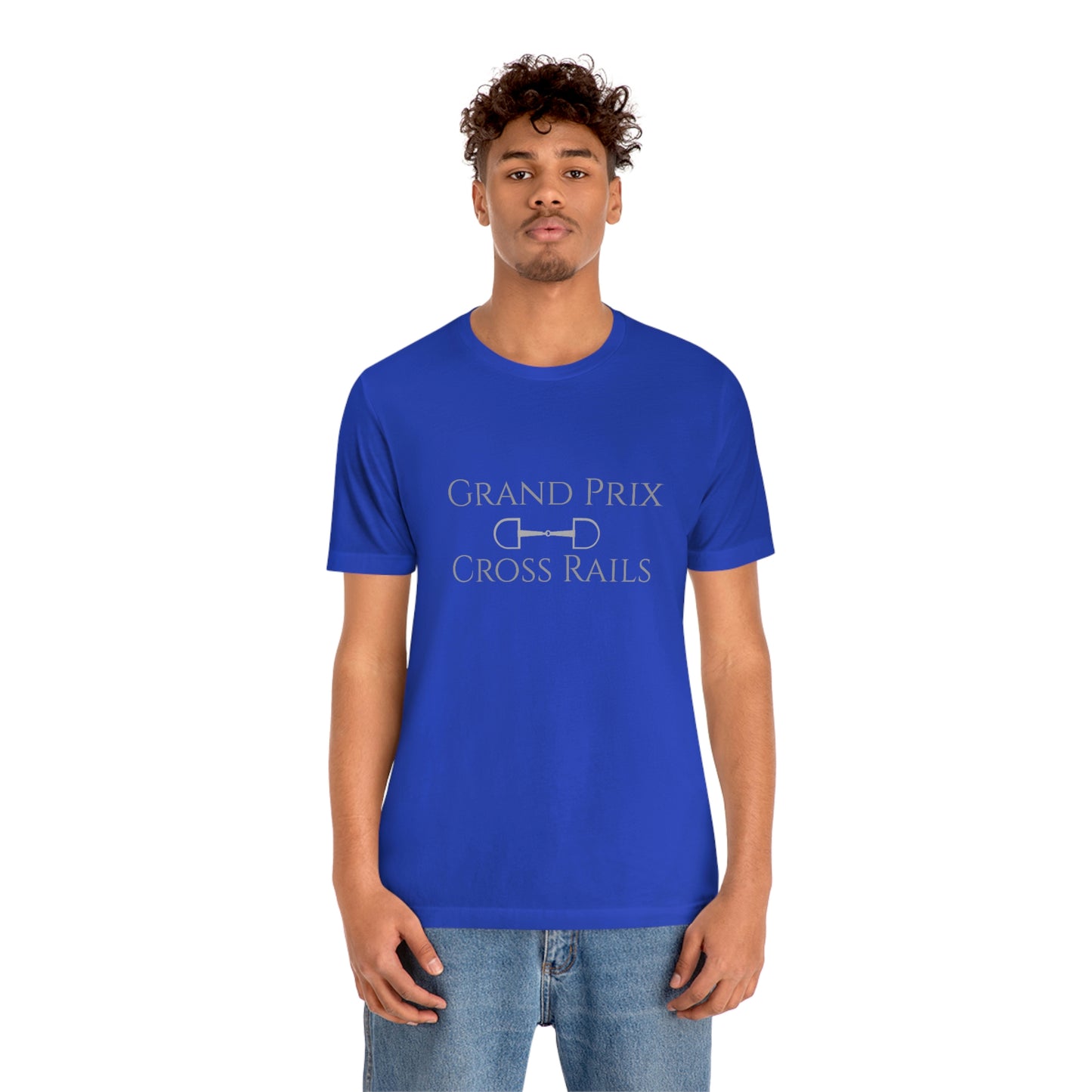 Grand Prix Cross Rails - Unisex Jersey Short Sleeve Tee - SonaEquestrian