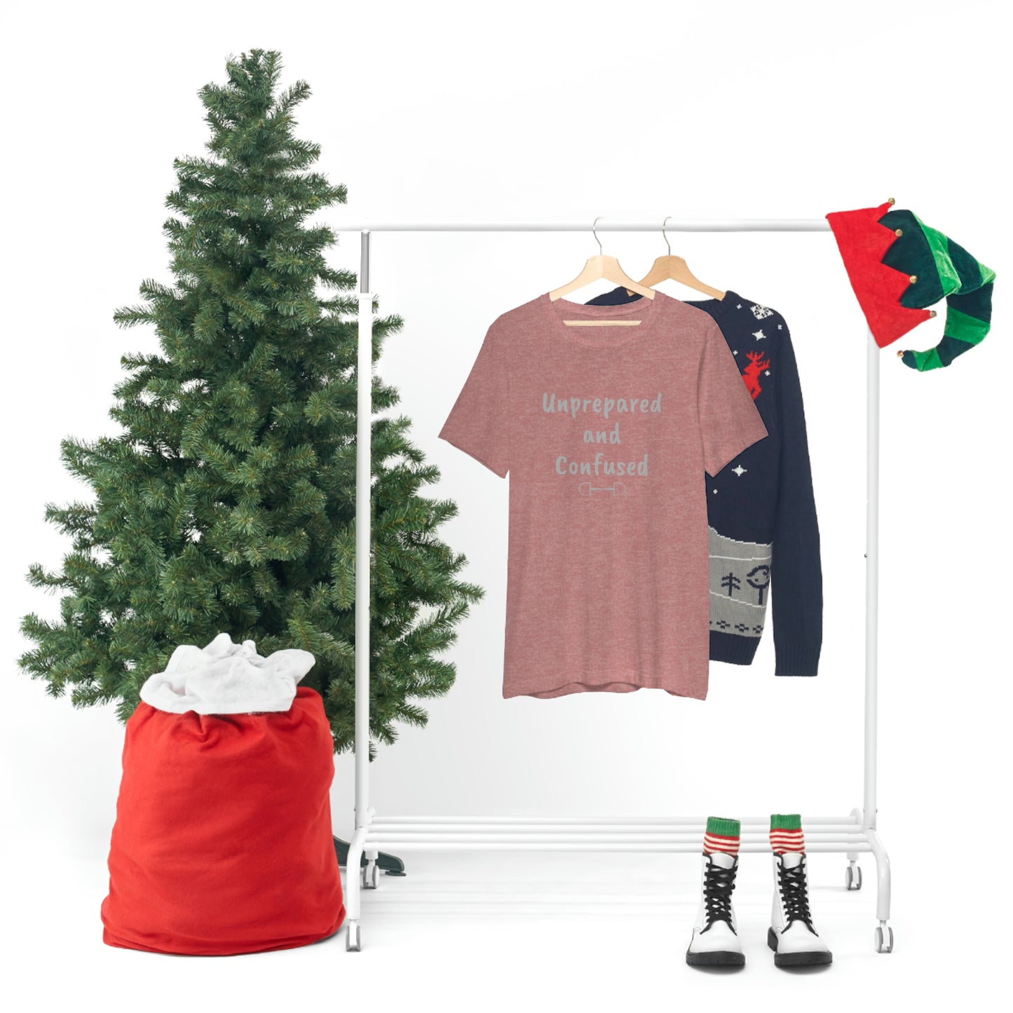 Unprepared and confused Unisex Jersey Short Sleeve Tee