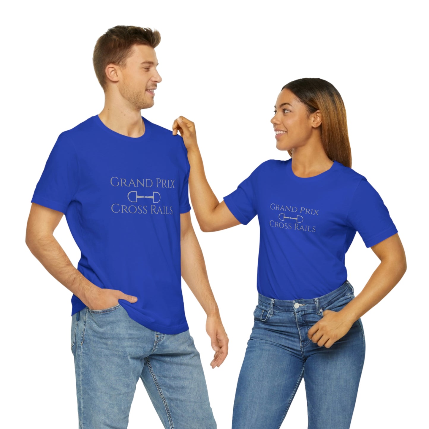 Grand Prix Cross Rails - Unisex Jersey Short Sleeve Tee - SonaEquestrian
